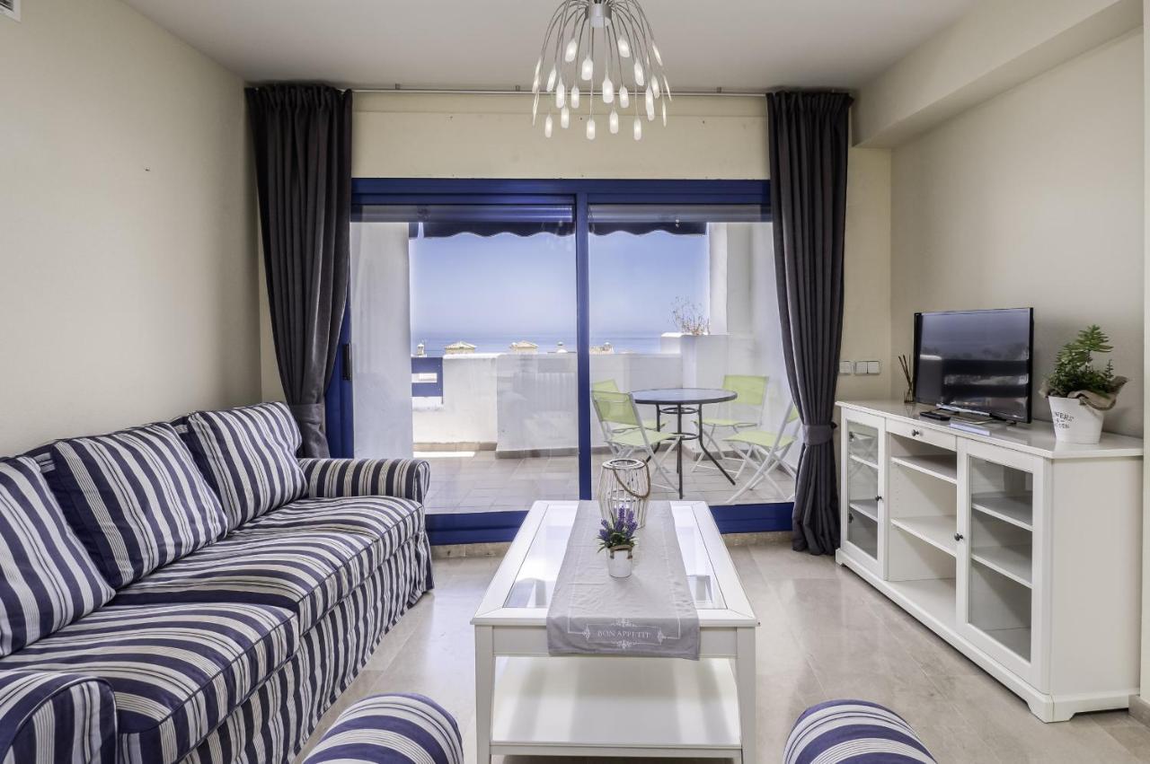2307-Amazing 2Bedrooms Sea View Pool View Manilva Εξωτερικό φωτογραφία