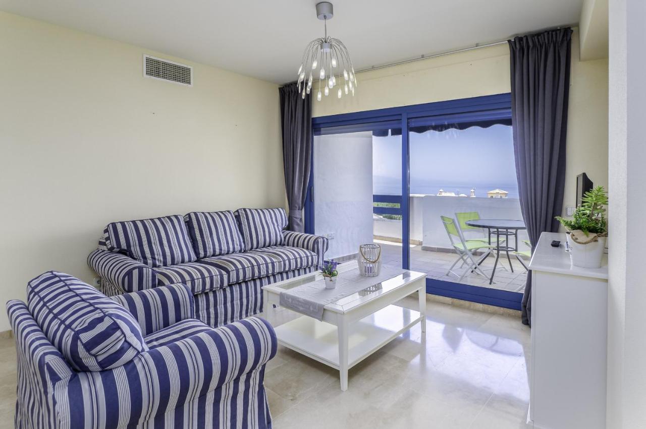 2307-Amazing 2Bedrooms Sea View Pool View Manilva Εξωτερικό φωτογραφία